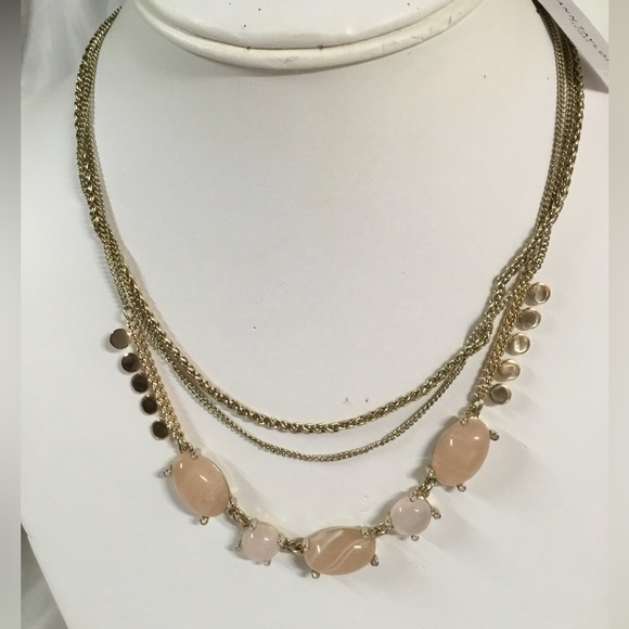 Ann Taylor 3 Tier Necklace. Vintage. NWT - Picture 1 of 2